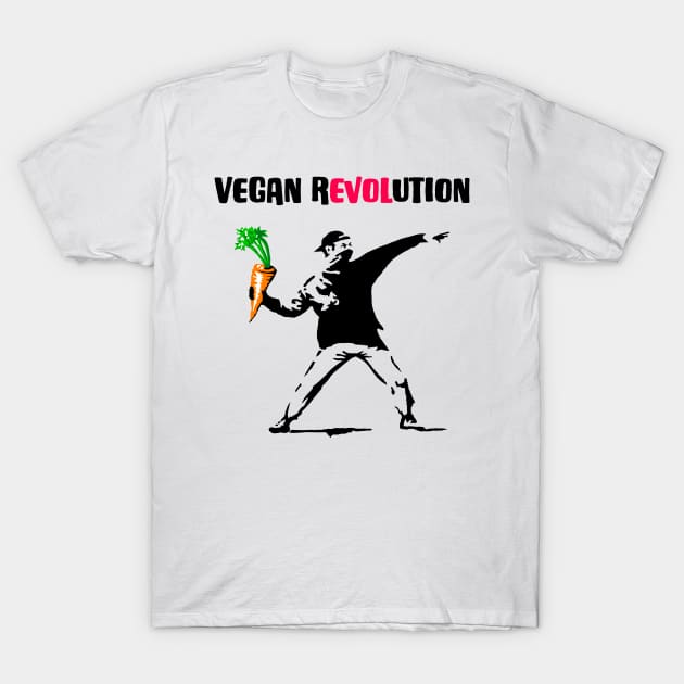 Vegan revolution T-Shirt by Tikitattoo